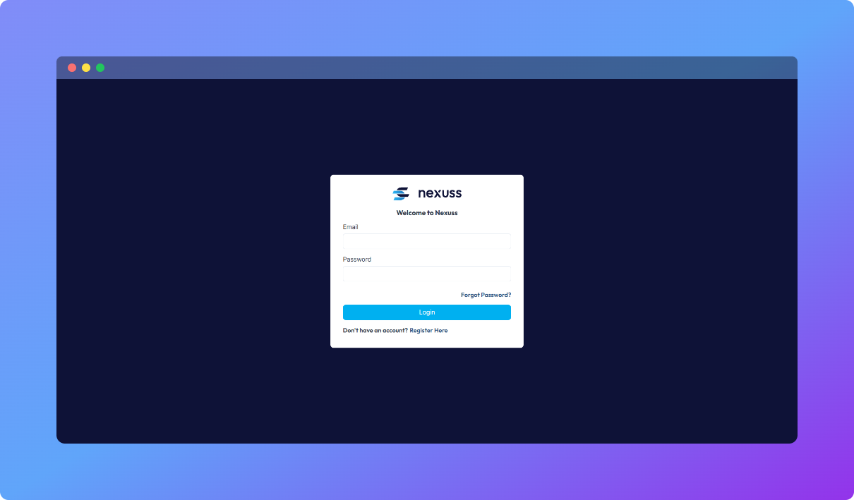 Login Page